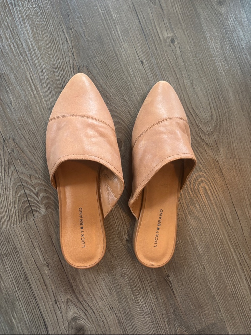Lucky Brand Baamira Mule Tan